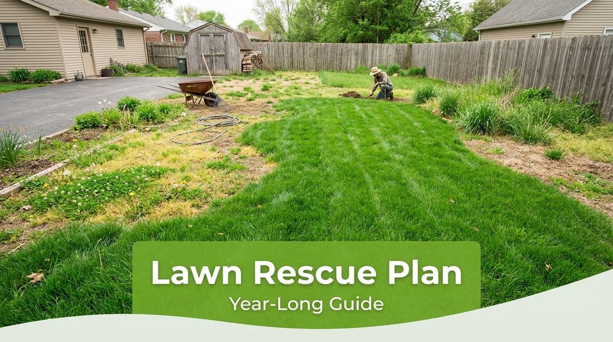 New Homeowner’s Lawn Rescue Plan: Year-Long Guide image