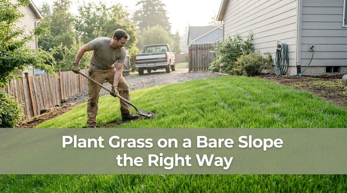 Plant Grass on a Bare Slope the Right Way image